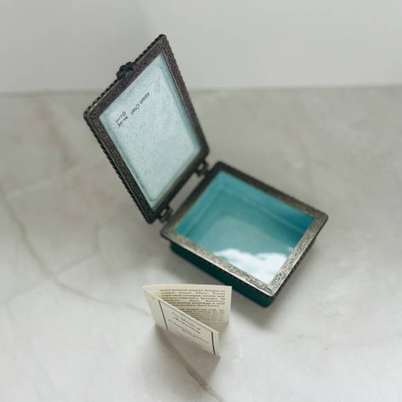 Picezanng Trinket Box. Vintage painting trinket box. Artwork Trinket box. Kelvin - Picture 6 of 6